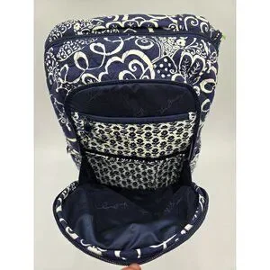 Vera Bradley | Bags | Vera Bradley Laptop Backpack Navy 